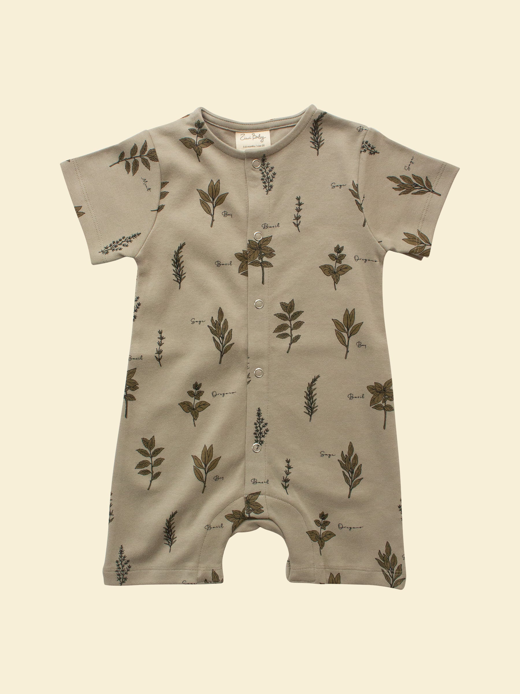 Summer Romper in Herb