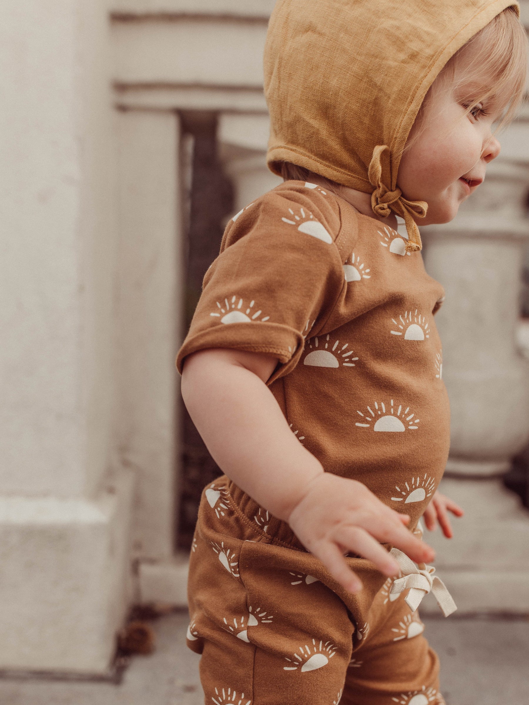 Golden Sun Short-sleeve Bodysuit (3)