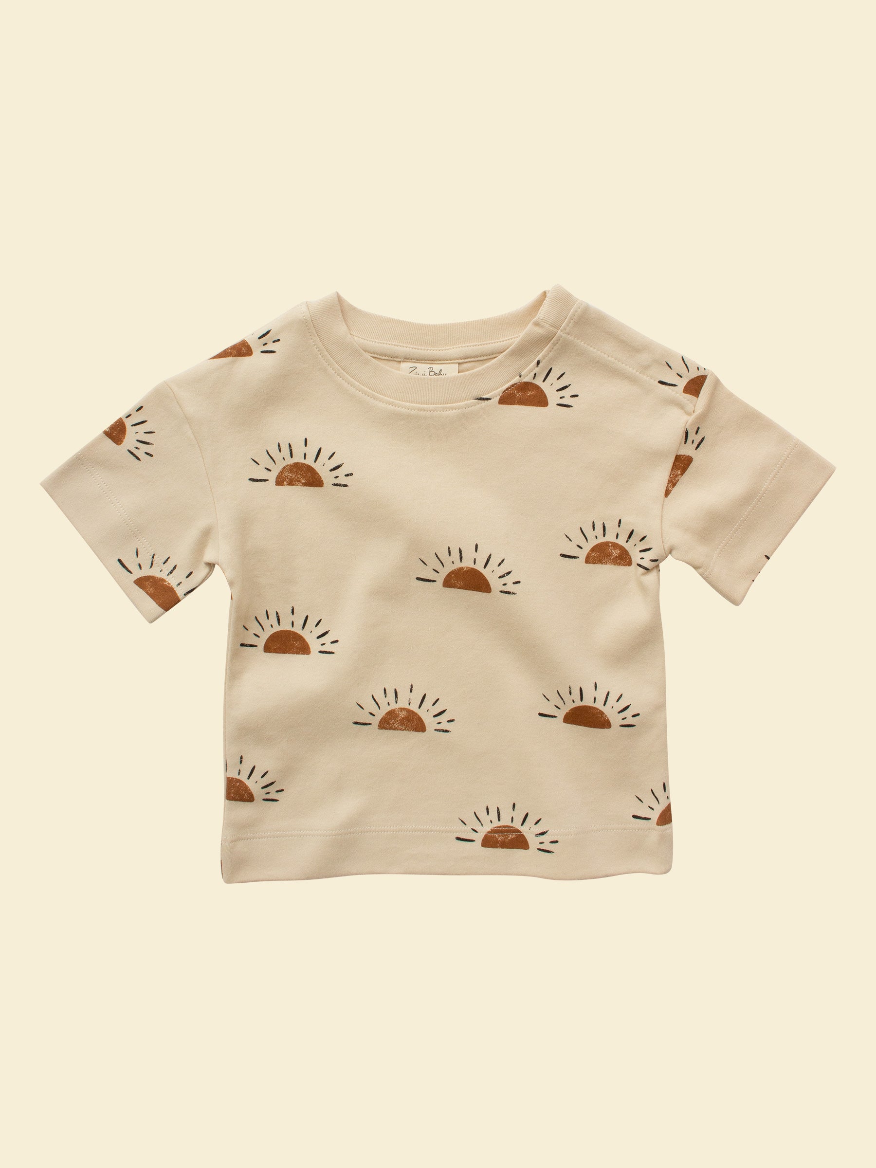 Short-sleeve tee in Sun