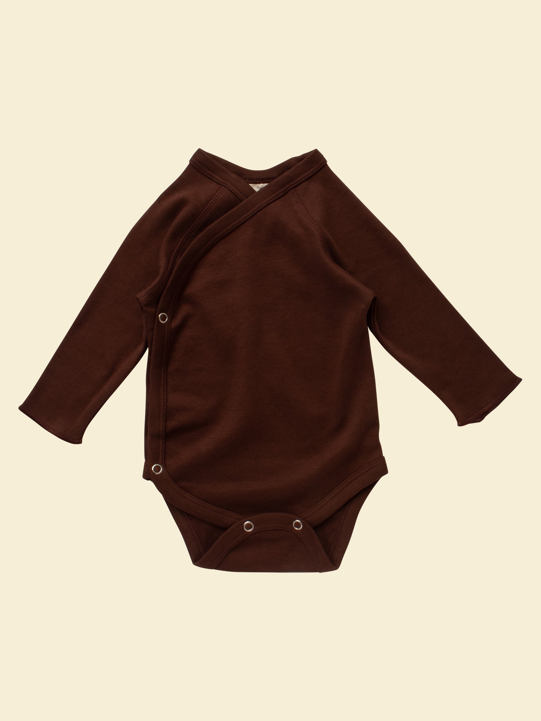 Organic Cotton Baby Kimono (Wrap) Bodysuit | Earth