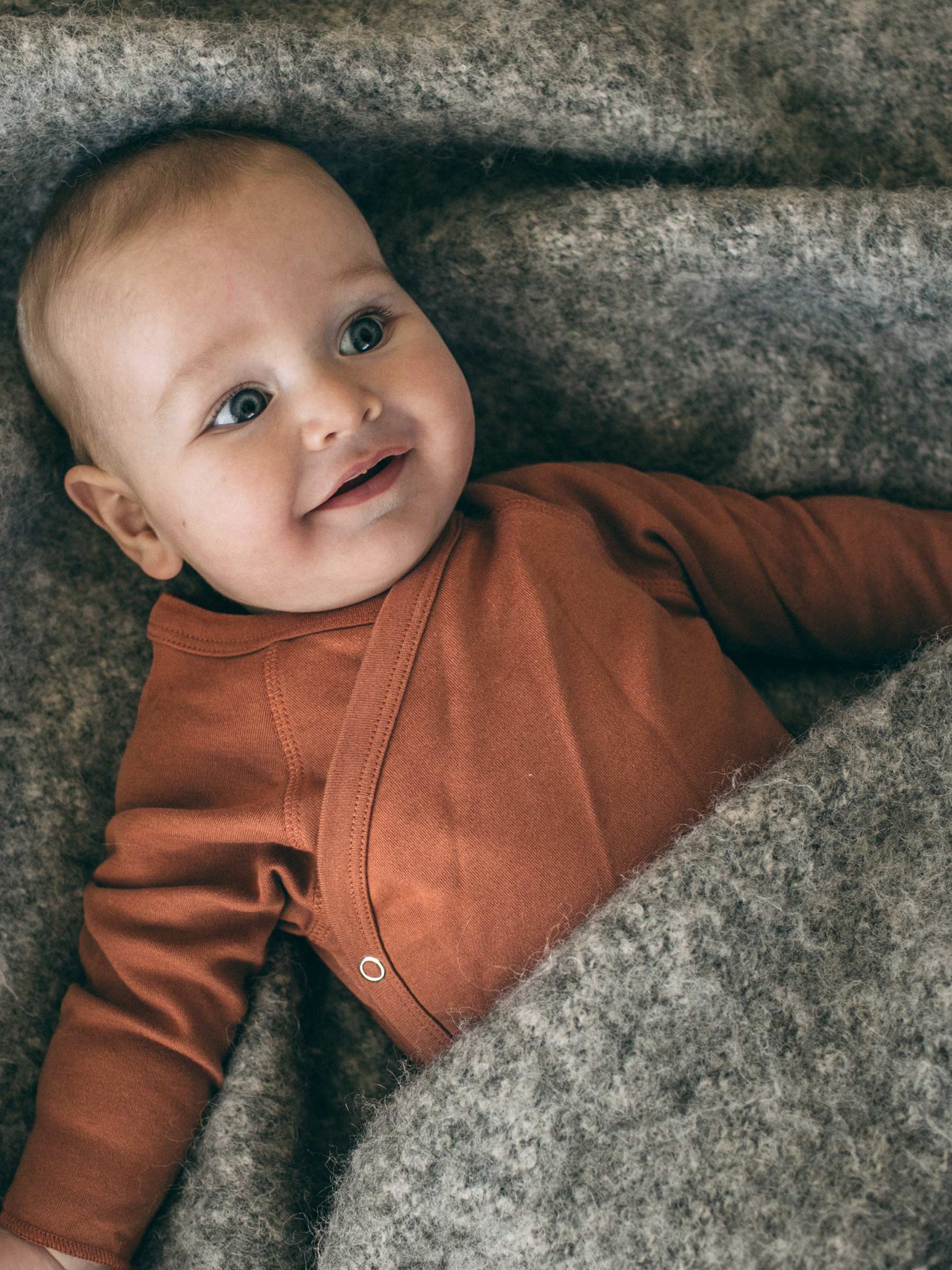 Terracotta Kimono Wrap Bodysuit (2)