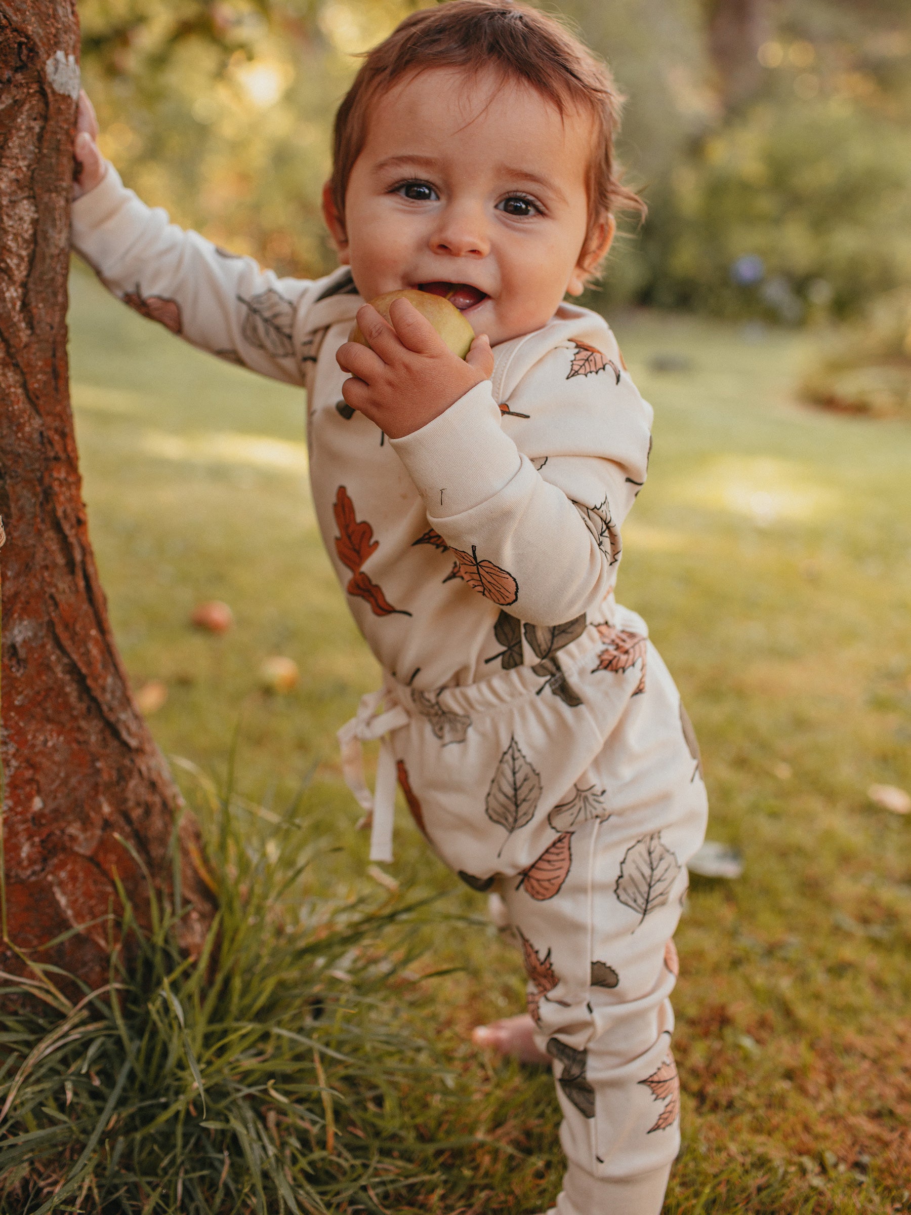 Autumn Leaf Long-sleeve Bodysuit (2)