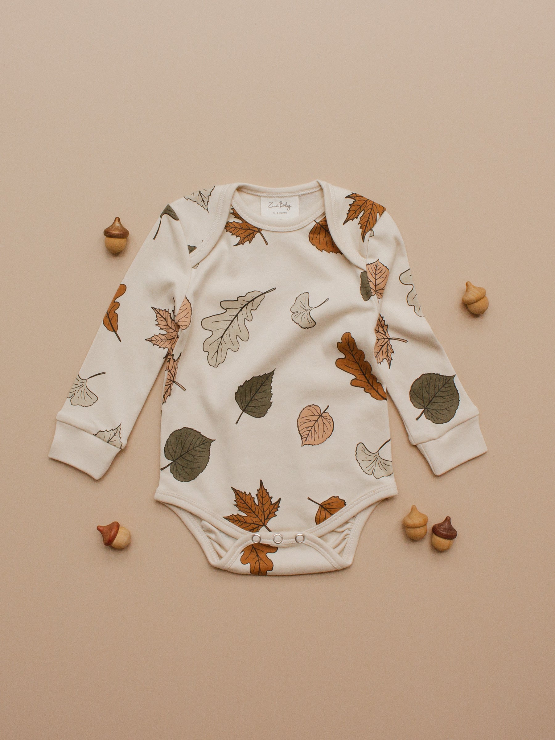 Autumn Leaf Long-sleeve Bodysuit (5)