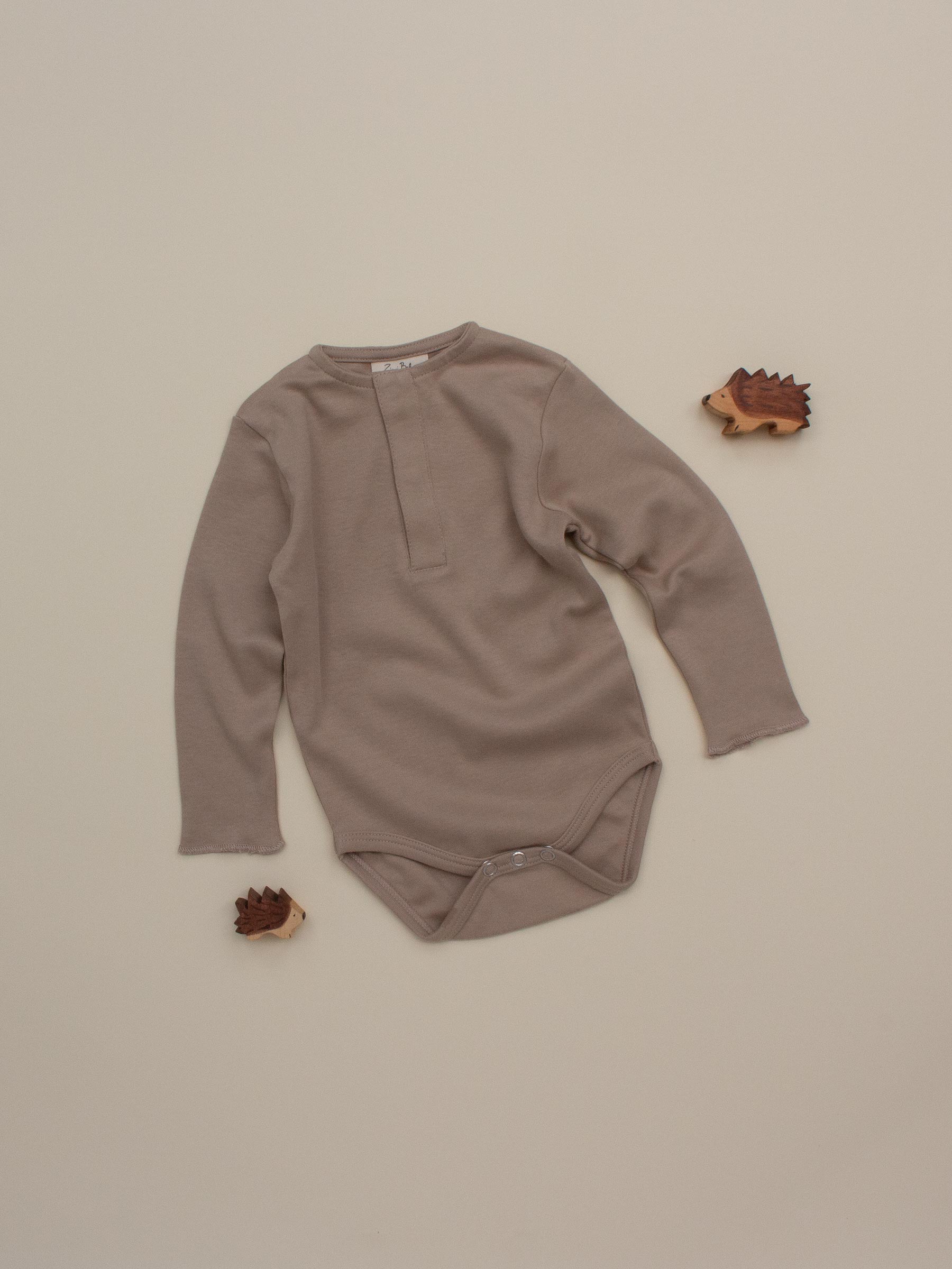 Fawn Long-sleeve Bodysuit (2)