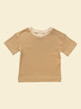Short-sleeve Tee in Ochre Stripe