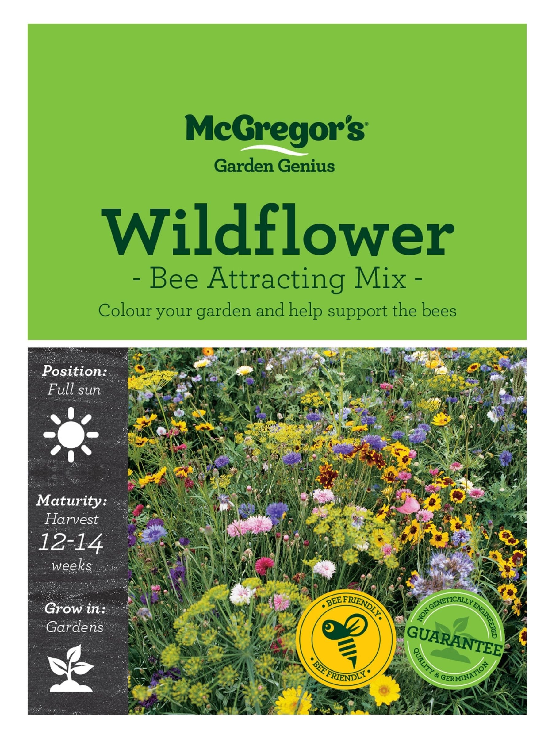 Bee-friendly wildflower seeds