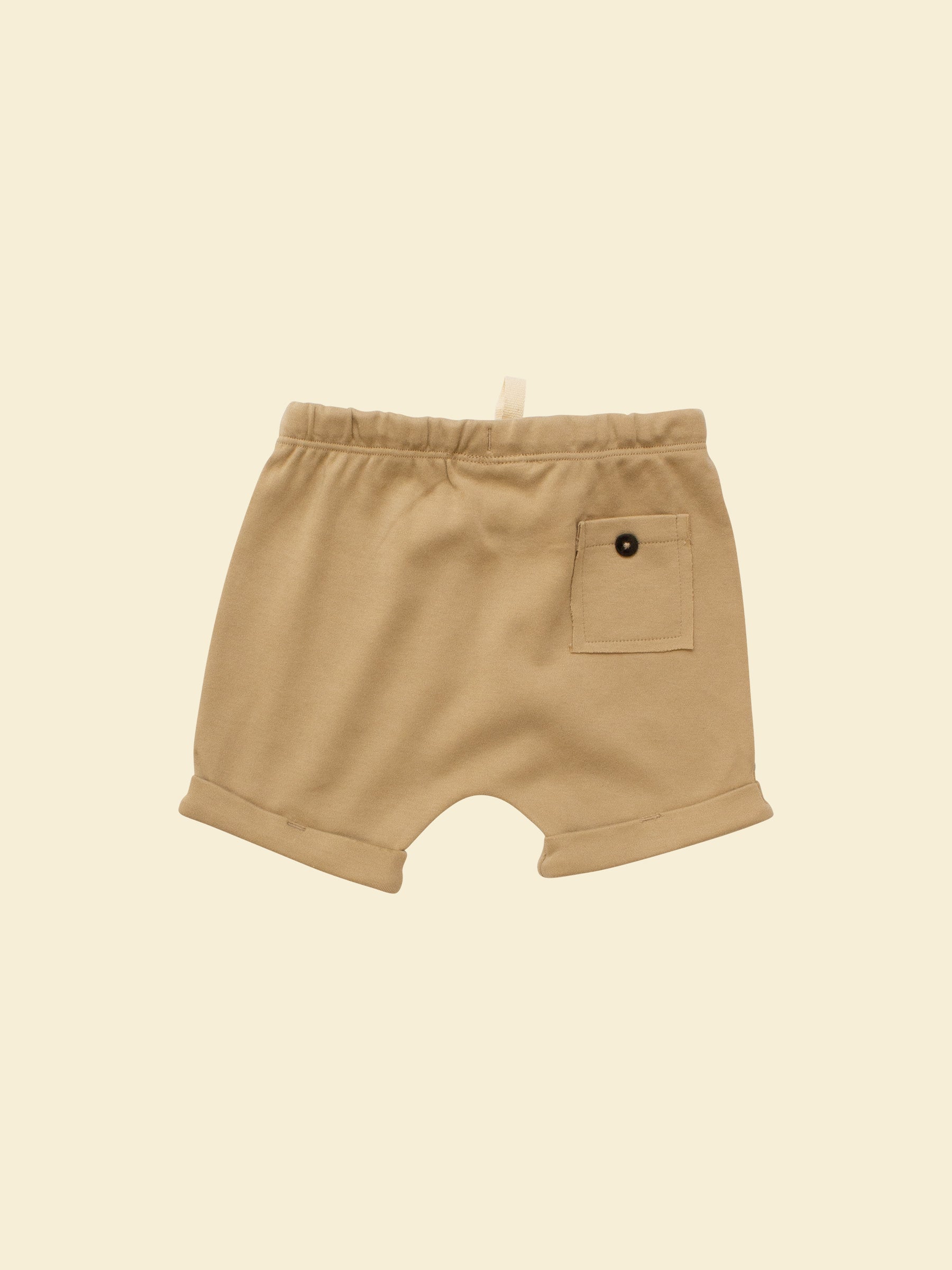 Sand Drawstring Shorts (back)