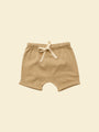 Organic Cotton Baby & Toddler Drawstring Shorts | Sand